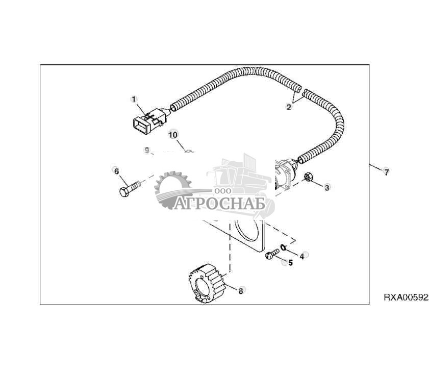 ЖГУТ ПРОВОДОВ РЕГУЛЯТОРА ЗАГЛУБЛЕНИЯ TOUCH SET 